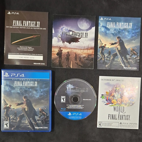 Final fantasy sony - final, xv
